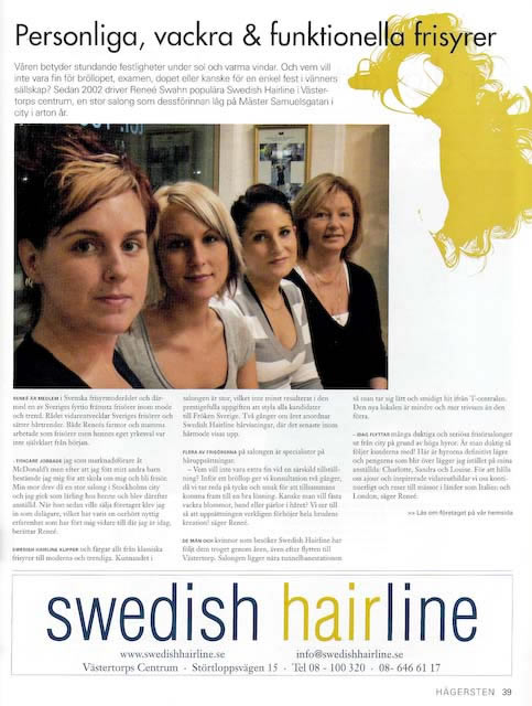 branschmagasinet maj 08 swedish hairline